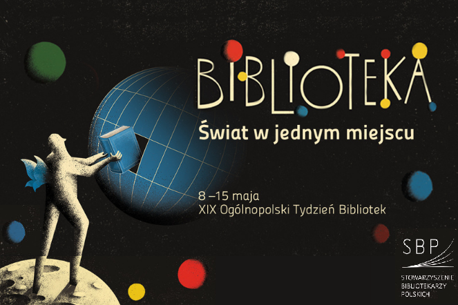 plakat Tygodnia Bibliotek 2022