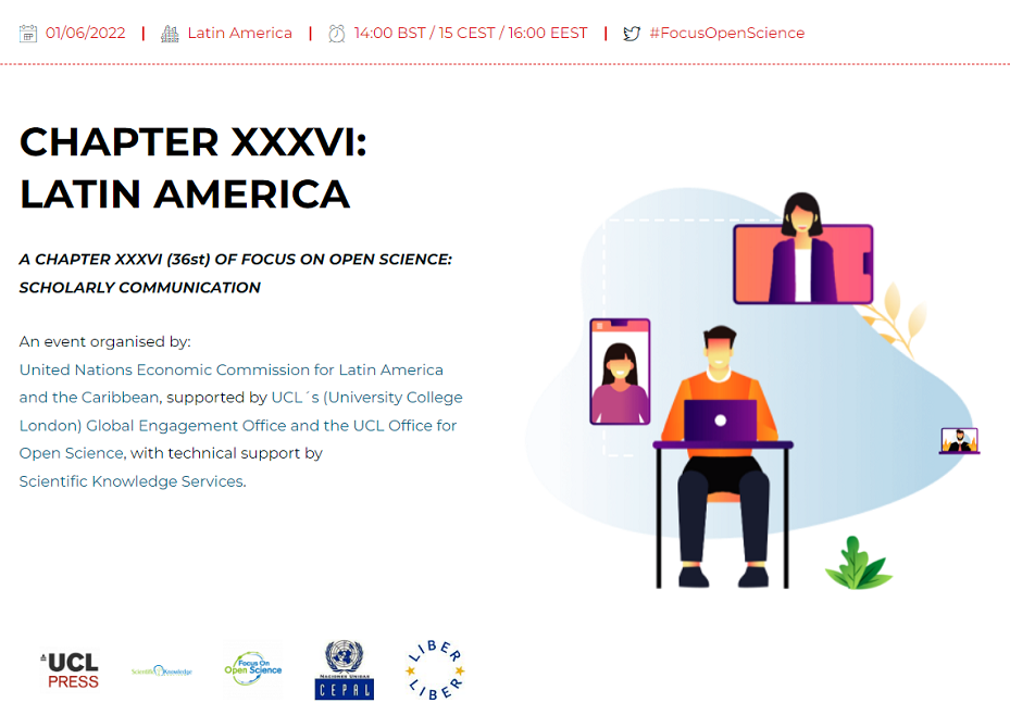 zaproszenie na webinarium Focus on Open Science