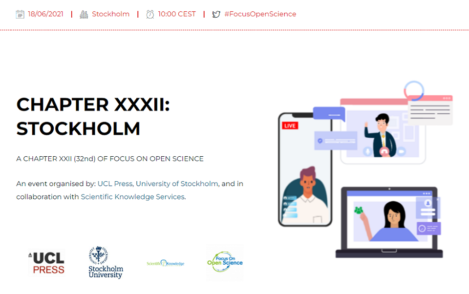 zaproszenie na webinarium Focus on Open Science