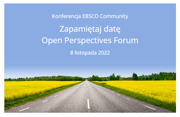zaproszenie na Open Perspectives Forum 2022