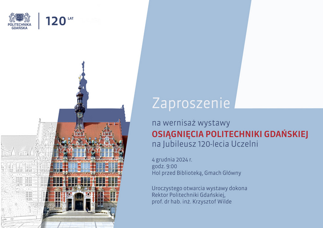 Wernisaż wystawy "Osiągnięcia Politechniki Gdańskiej"