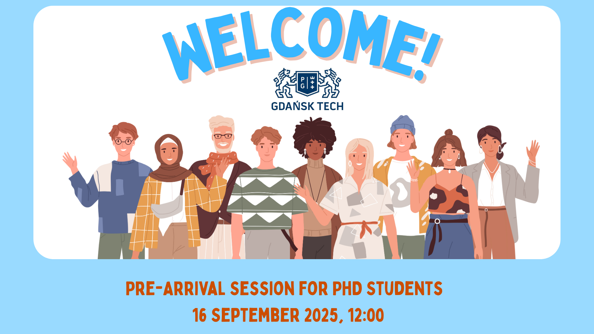 Young adults smiling 