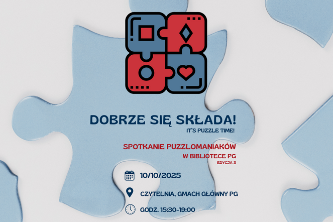 Dobrze się składa! Spotkanie puzzlomaniaków w Bibliotece PG. Edycja 3