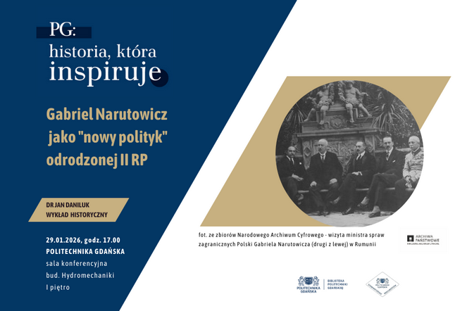 Daniluk Wykład Gabriel Narutowicz jako nowy polityk odrodzonej II RP