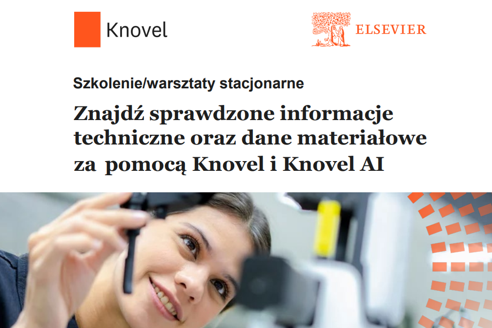 Znajdź sprawdzone informacje techniczne oraz dane materiałowe za pomocą Knovel i Knovel AI