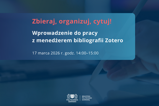 Wprowadzenie do pracy z menedżerem bibliografii Zotero