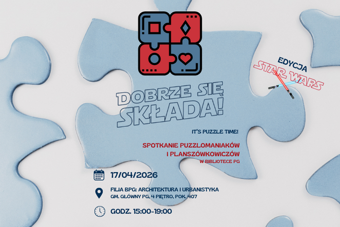 Dobrze się składa! Spotkanie miłośników puzzli i planszówek