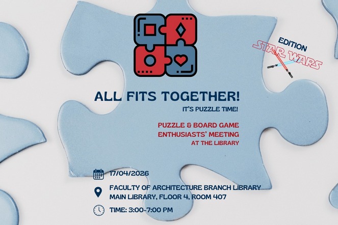 All Fits Together! Puzzle Enthusiasts’ Meeting at the Library