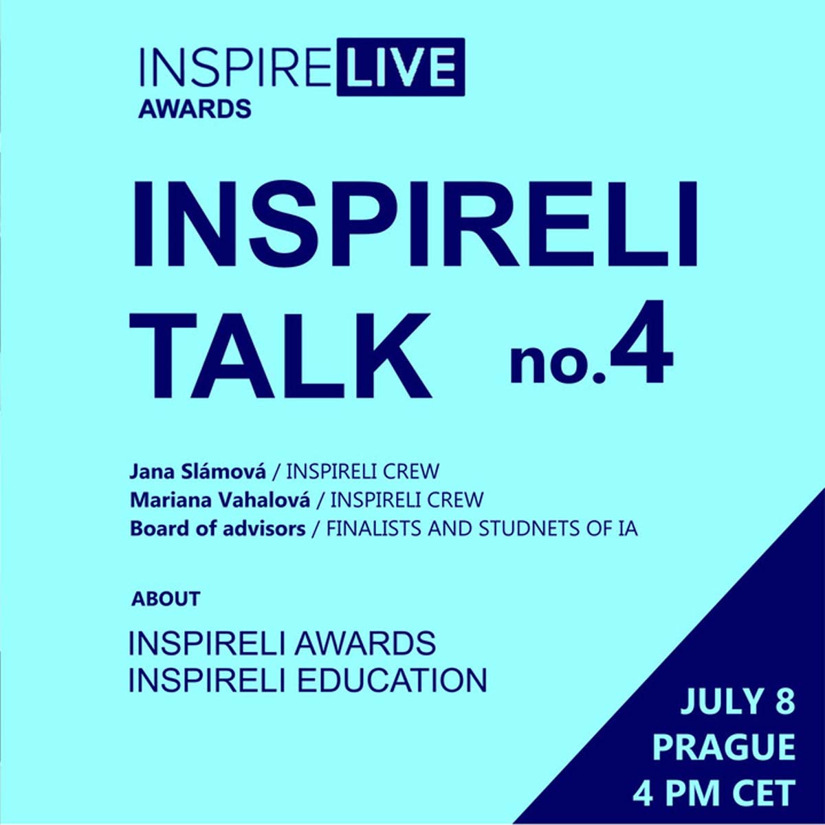 Ogłoszenie o wydarzeniu INSPIRELI LIVE TALK