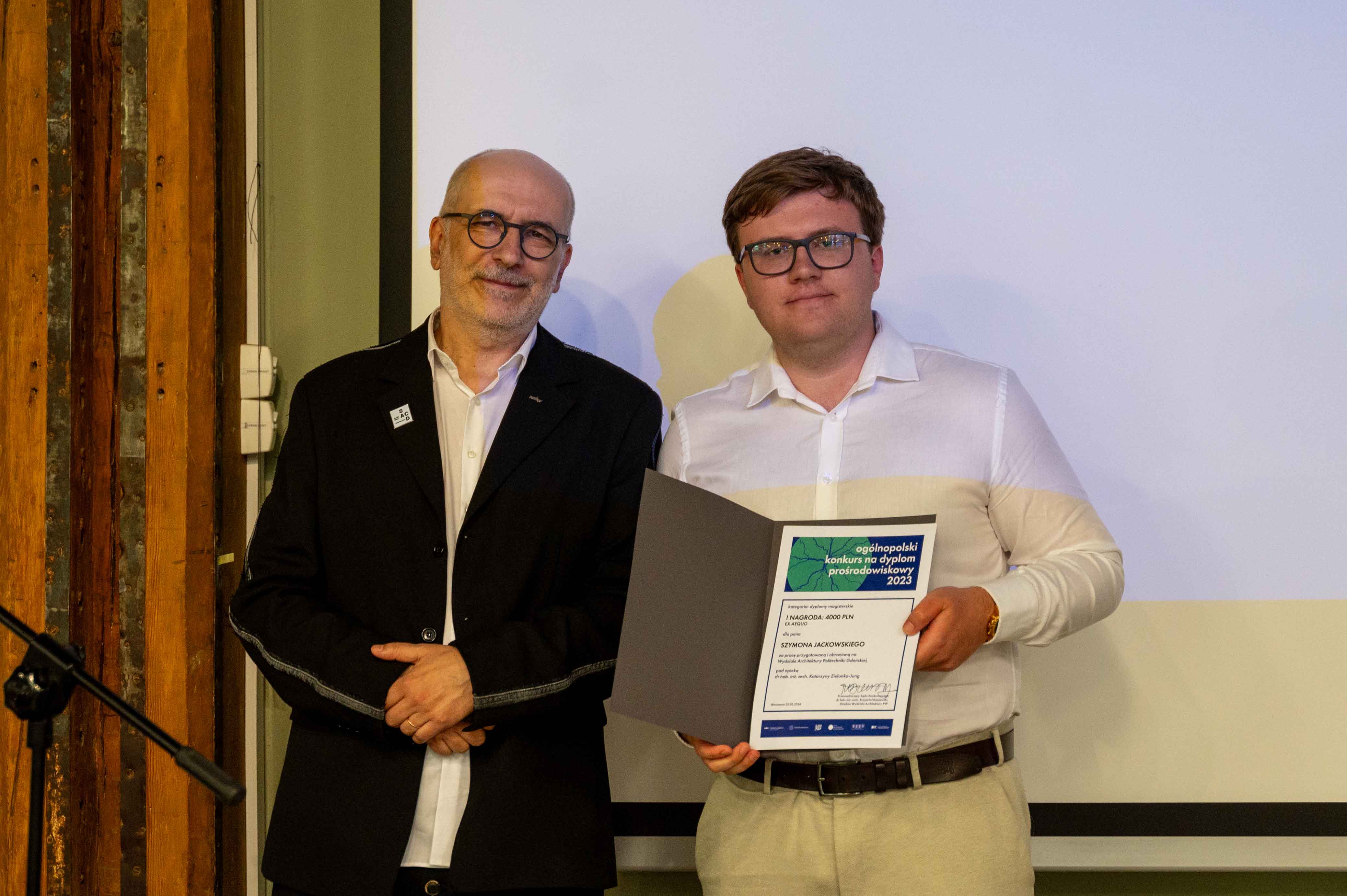 Congratulations to Szymon Jackowski - Winner of the Environmental ...