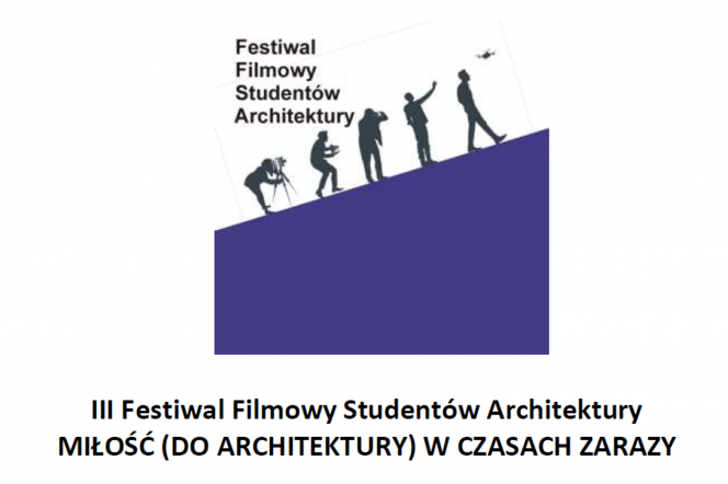 Festiwal filmowy Studentów Architektury - grupa filmowców podąża w górę po równi pochyłej 