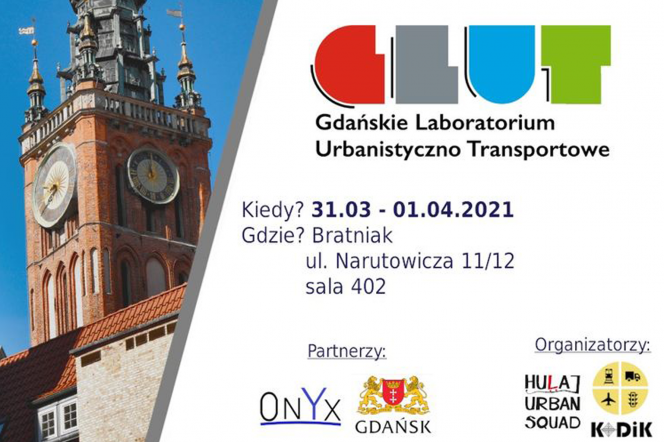 Plakat widok Ratusz Główny Gdańsk