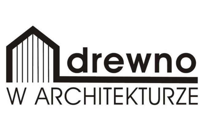 Drewno w architekturze logo