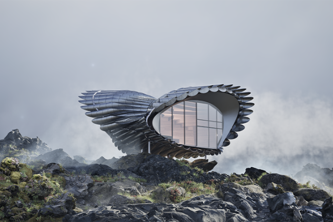 Praca konkursowa studentów WA, którzy znaleźli się w gronie finalistów konkursu Young Architects 