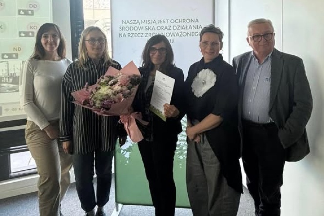 Honorowe wyróżnienie dla dr hab. inż. arch. Aleksandry Sas-Bojarskiej