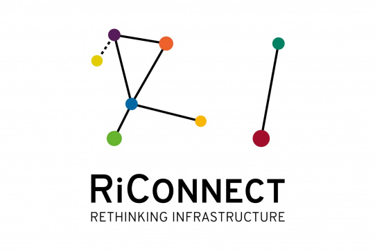 Logo projektu RiConnect – Rethinking Infrastructure