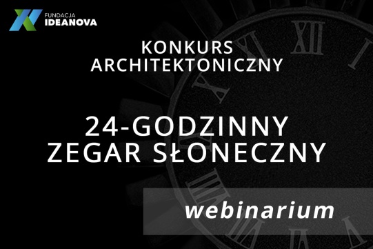 Informacja o webinarium dotyczącym konkursu na zegar słoneczny