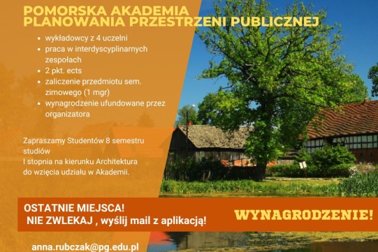Pomorska Akademia Planowania Przestrzeni Publicznej