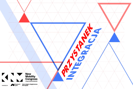 Plakat promujący warsztaty studenckie  „Przystanek: Integracja"