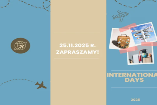 Zaproszenie na International Days organizowane przez CWM PG