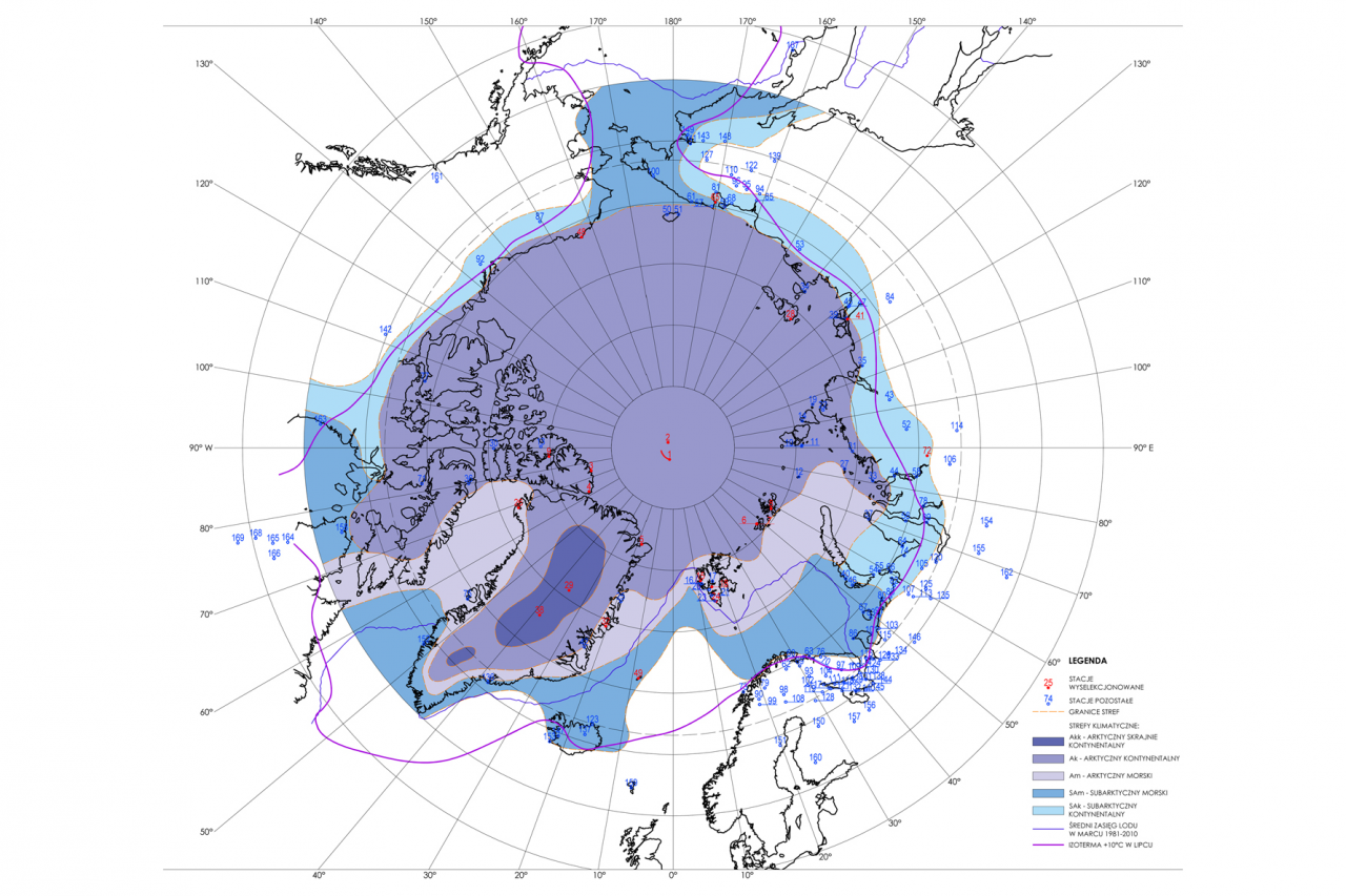 polar station map