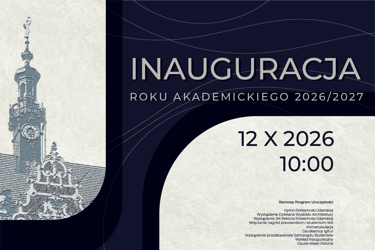 grafika informująca o inauguracji roku akademickiego