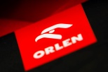 Grafika z motywem logotypu PKN Orlen