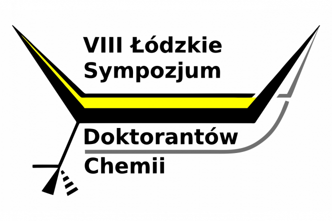 Logotyp VIII Łudzkiego Sympozjum Doktorantów Chemii