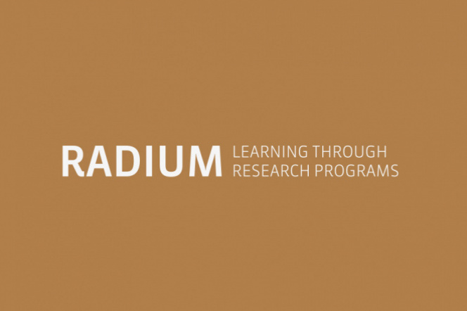 Logo RADIUM LEARNING THROUGH RESEARCH PROGRAMS