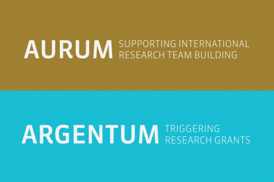 Logotypy programów Aurum i Argentum