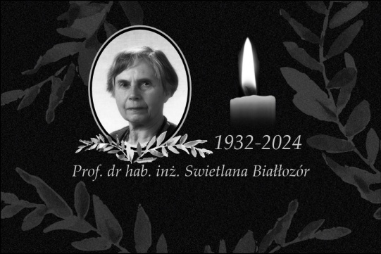 Professor Swietlana Białłozór has died