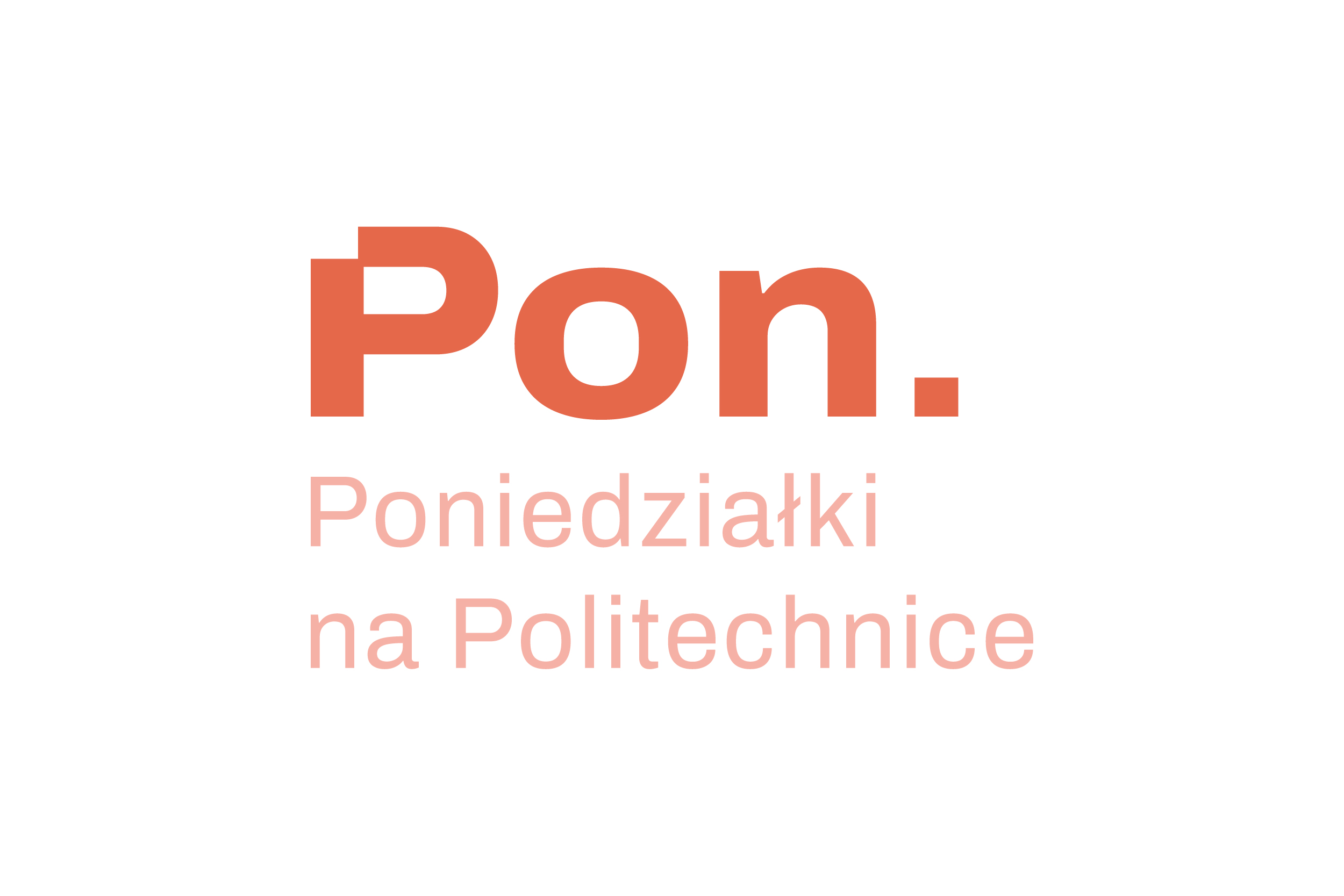 logotyp z napisem „Poniedziałki na Politechnice”