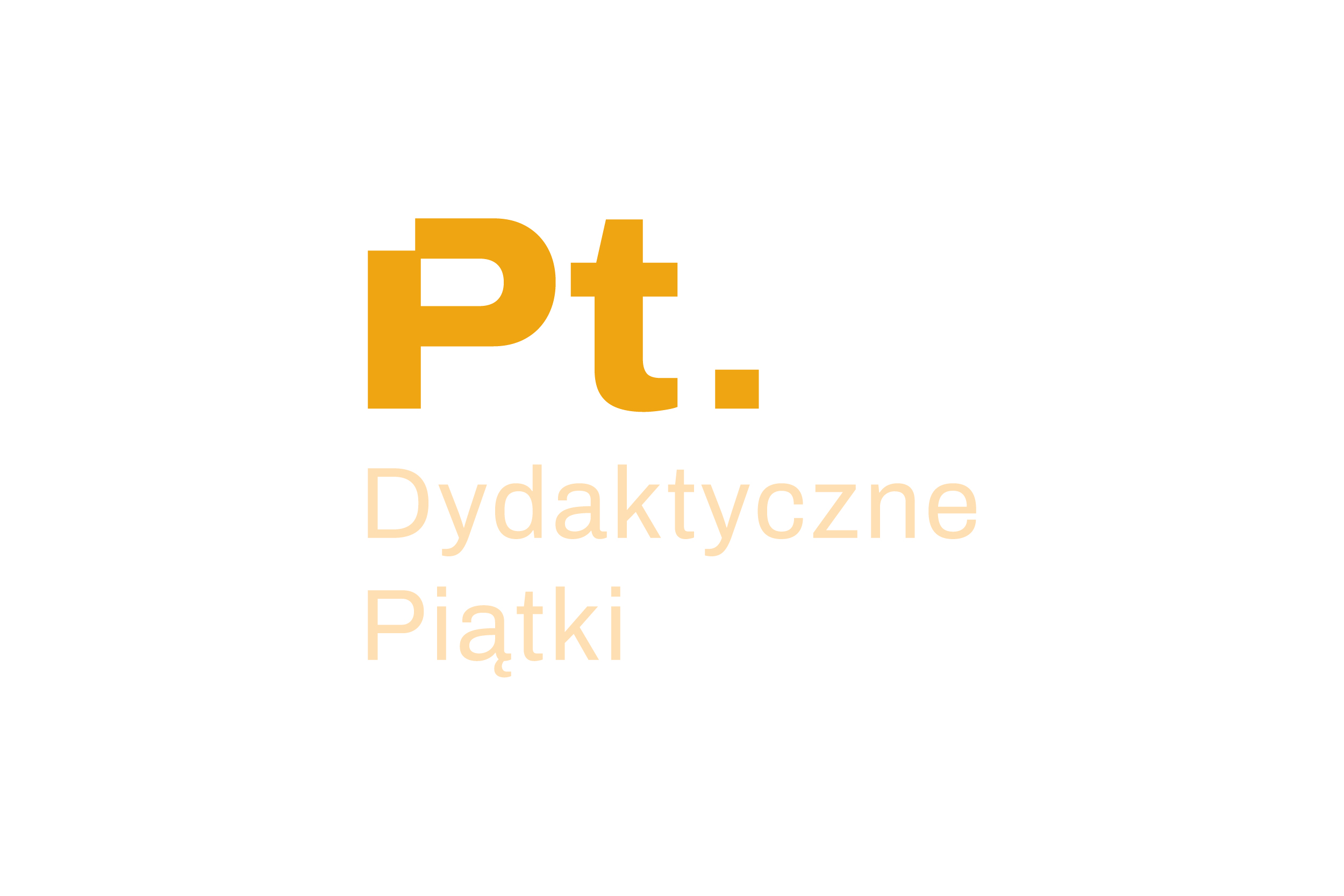logotyp z napisem „Dydaktyczne Piątki”