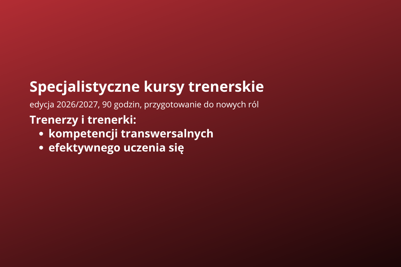 szkolenia