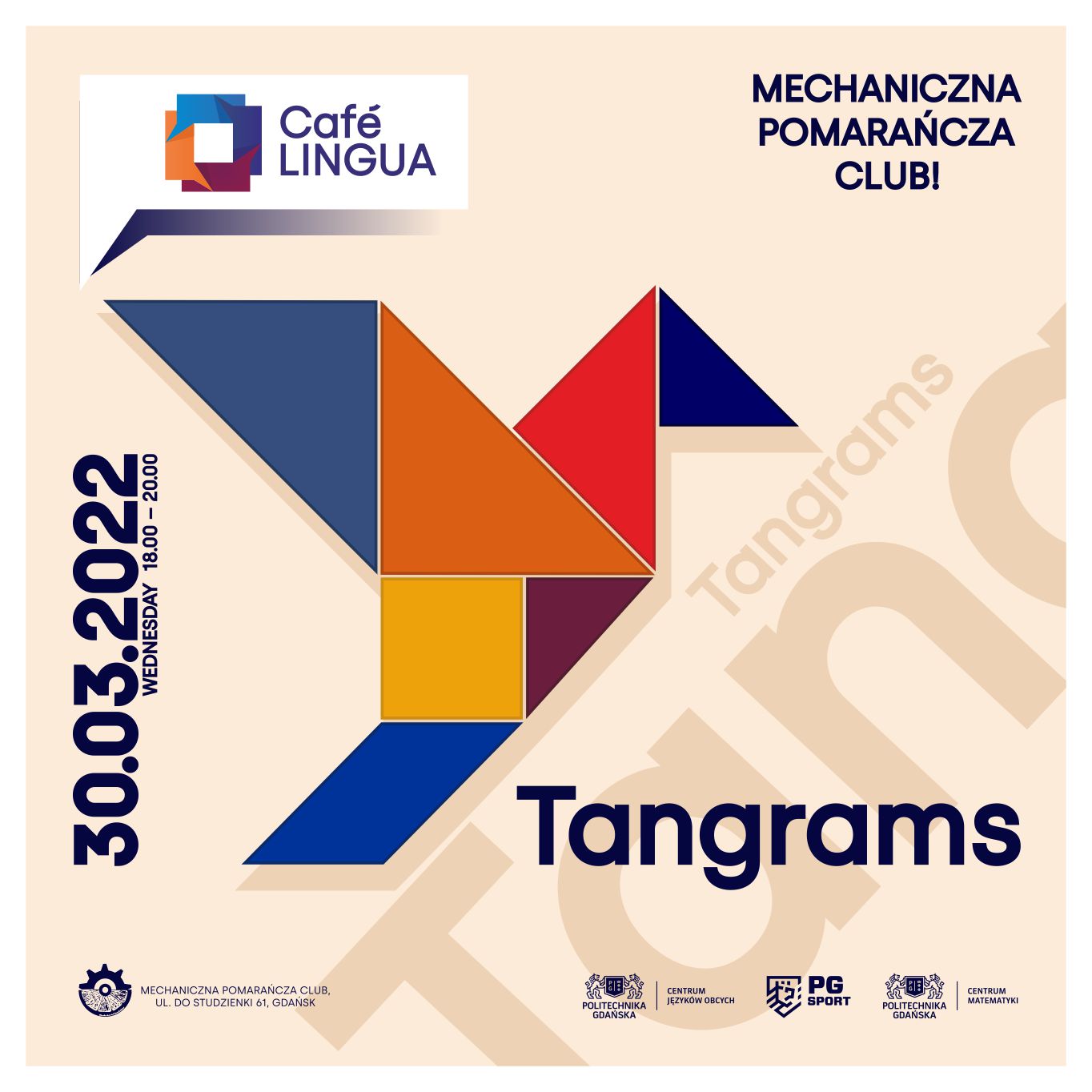 cafe lingua - tangrams