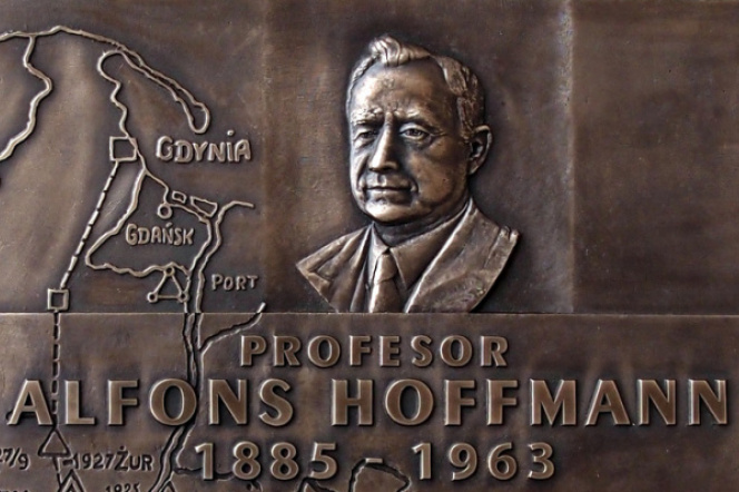 Alfons Hoffmann comemorative plac