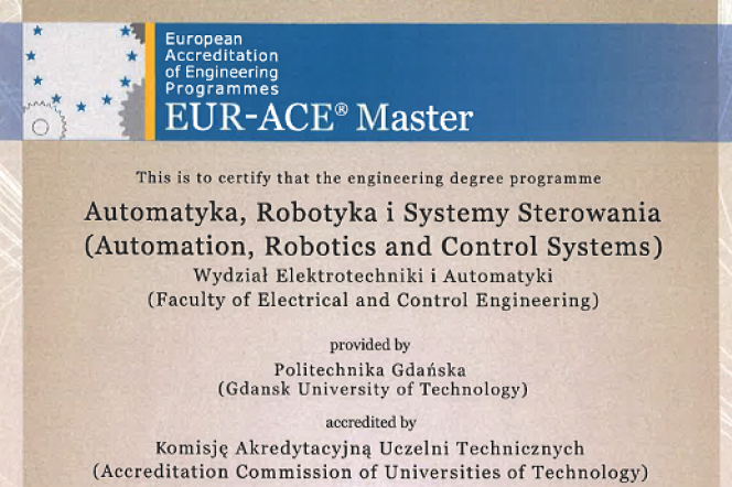 EUR-ACE® Label certificate