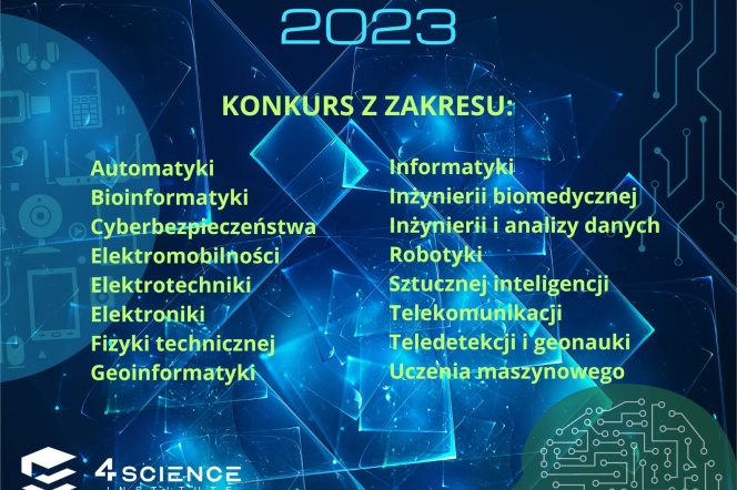 Konkurs Engineer 4 Science 2023 | Wydział Elektroniki, Telekomunikacji ...