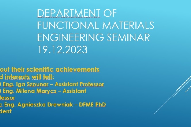 DFME Seminar