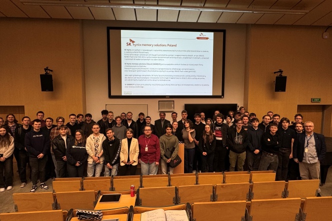 SK Hynix-wykład zaproszony dla studentów Wydziału Elektroniki, Telekomunikacji i Informatyki