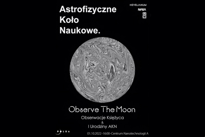 "Observe the Moon" na PG z Astrofizycznym Kołem Naukowym