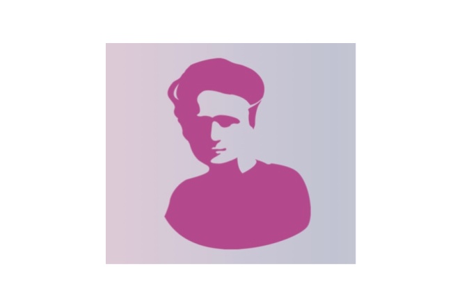 popiersie Marii Skłodowskiej-Curie