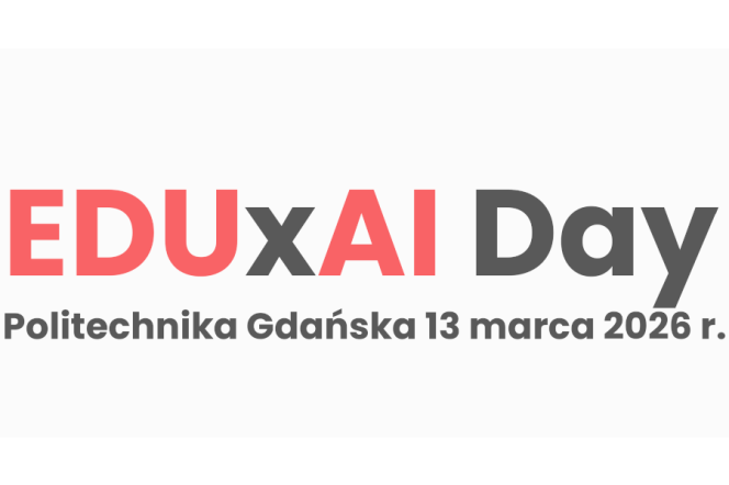 logo wydarzenia, czerwone i czarne litery