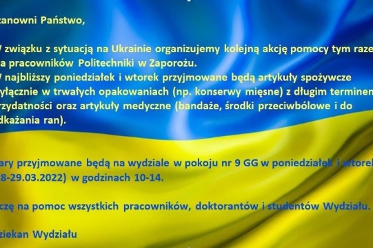 Pomoc dla Ukrainy