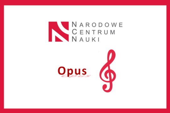 Logo Narodowego Centrum Nauki i konkursu OPUS