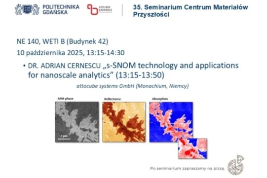 35. Seminarium Centrum Materiałów Przyszłości