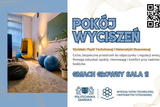 Pokój wyciszeń na WFTiMS w nowej lokalizacji