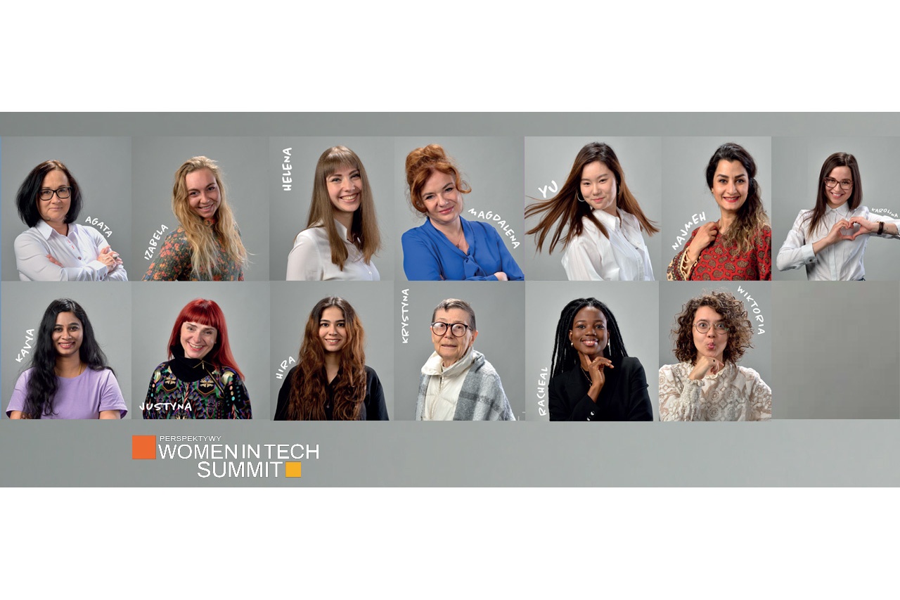 Nasze koleżanki z WFTiMS na konferencji Women in Tech Summit 2022