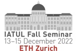 IATUL Fall Seminar 2022, 13-15 December