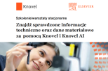 Znajdź sprawdzone informacje techniczne oraz dane materiałowe za pomocą Knovel i Knovel AI